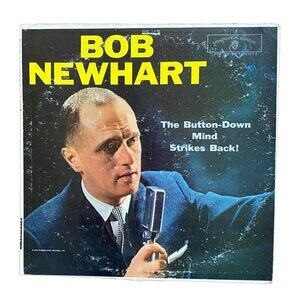 VINTAGE BOB NEWHART 'THE BUTTON-DOWN MIND STRIKES BACK!' 12" VINYL LP